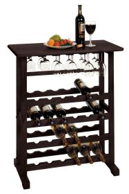 Vinny Wine Rack Espresso