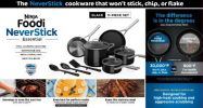 Foodi NeverStick Essential 11-Piece Cookware Set, C19600