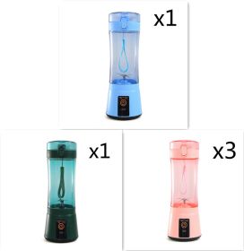 Portable Blender Portable Fruit Electric Juicing Cup Kitchen Gadgets (Option: Set41-USB)