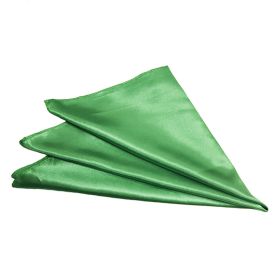 Wedding Party Banquet On-site Decoration Polyester Segment Cloth Napkin (Option: Green-29cmx29cm)