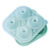 Ice Cube Tray;  2.5inch Ice Cube Molds;  2 Cavity Silicone Rose & 2 Diamond Ice Ball Maker